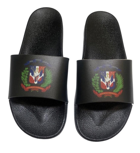 Dominican Republic Slide Sandals - CaribeHeart Dominican Republic