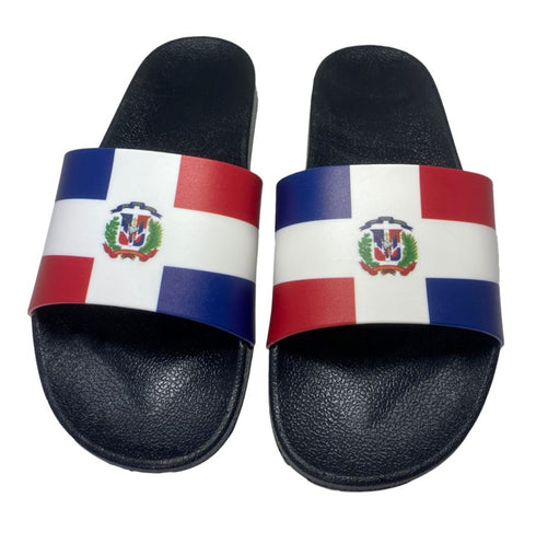 Dominican Republic Slide Sandals - CaribeHeart Dominican Republic