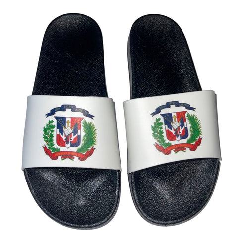 Dominican Republic Slide Sandals - CaribeHeart Dominican Republic