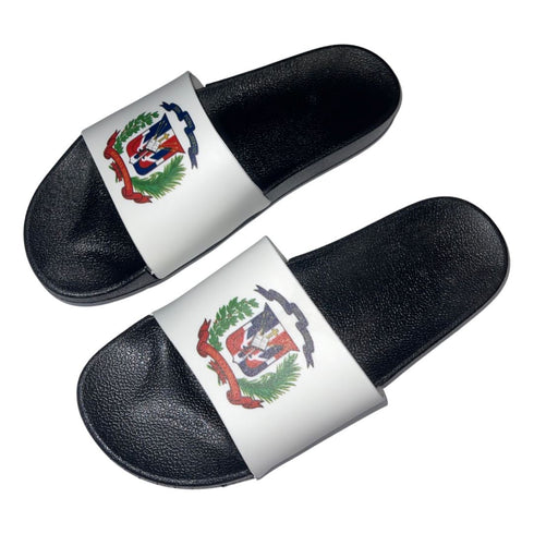 Dominican Republic Slide Sandals - CaribeHeart Dominican Republic