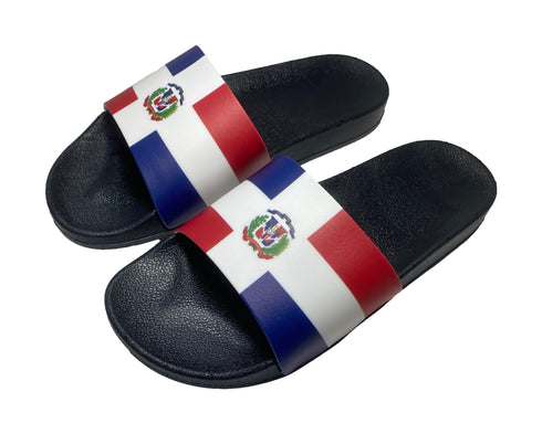 Dominican Republic Slide Sandals - CaribeHeart Dominican Republic