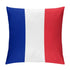 France Flag Throw Pillow - CaribeHeart France