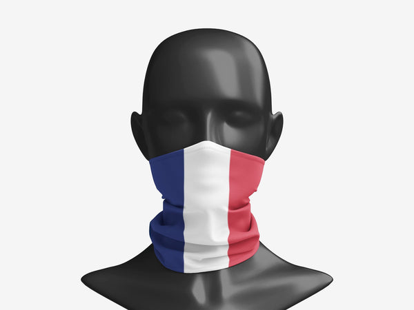 France Neck Gaiter - CaribeHeart France