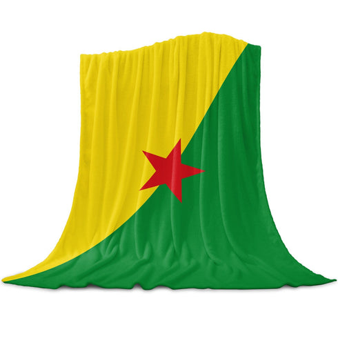 French Guiana Blanket - CaribeHeart French Guiana