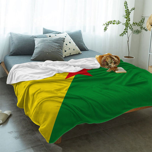 French Guiana Blanket - CaribeHeart French Guiana