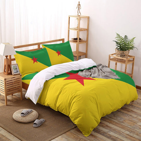 French Guiana Duvet Set - CaribeHeart French Guiana