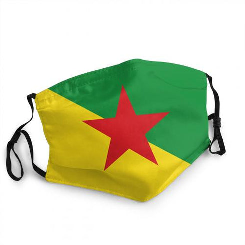 French Guiana Face Covering - CaribeHeart French Guiana