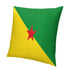 French Guiana Flag Throw Pillow - CaribeHeart French Guiana