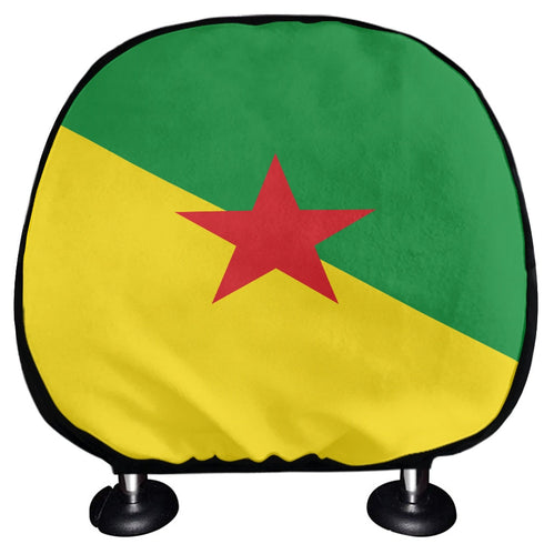 French Guiana Headrest Cover - CaribeHeart French Guiana