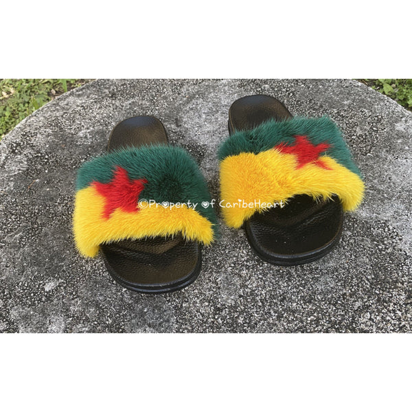 French Guiana Mink Slipper - CaribeHeart French Guiana