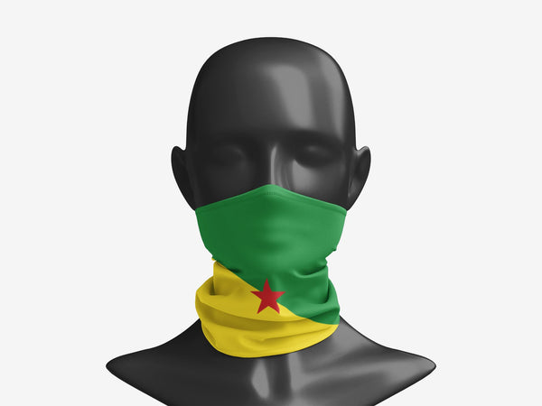 French Guiana Neck Gaiter - CaribeHeart French Guiana