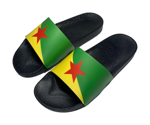 French Guiana Slide Sandals - CaribeHeart French Guiana