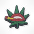 Ganja Spliff Lips Shoe Charm - CaribeHeart 420