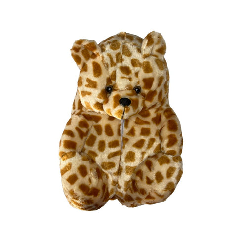Giraffe Teddy Slippers - CaribeHeart Teddy
