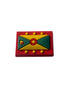 Grenada Flag Shoe Charm - CaribeHeart Grenada