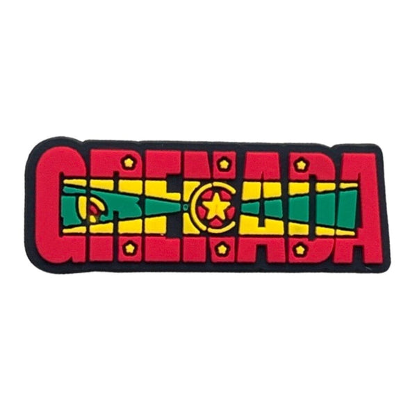 Grenada Flag Word - Shoe Charm Shoe Charm Grenada