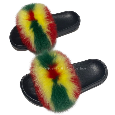 Grenada Fluffy Slipper - CaribeHeart Grenada