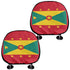 Grenada Headrest Cover - CaribeHeart Grenada