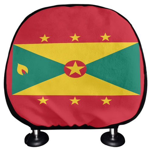Grenada Headrest Cover - CaribeHeart Grenada