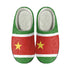 Guadeloupe Cotton Slippers - CaribeHeart Guadeloupe