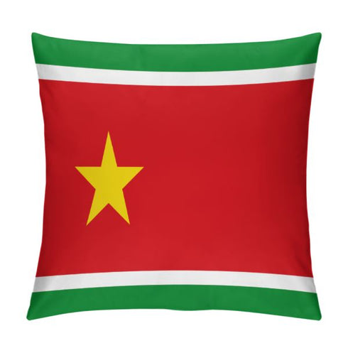Guadeloupe Flag Throw Pillow - CaribeHeart Guadeloupe