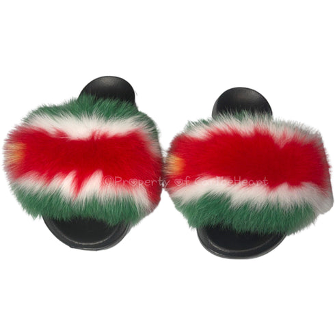 Guadeloupe Fluffy Slipper - CaribeHeart Guadeloupe