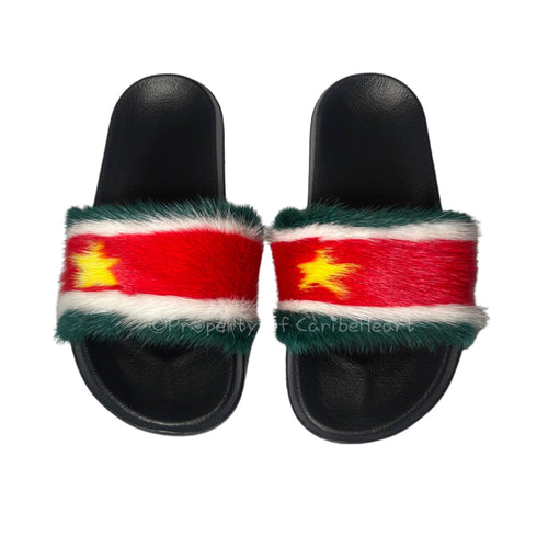 Guadeloupe Mink Slipper - CaribeHeart Guadeloupe