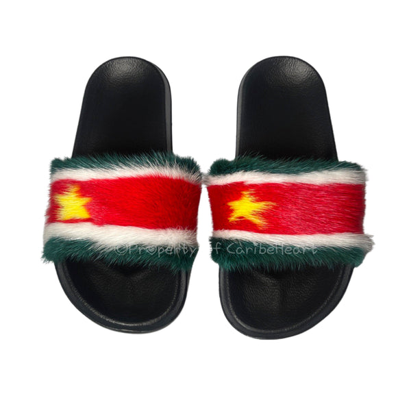 Guadeloupe Mink Slipper - CaribeHeart Guadeloupe