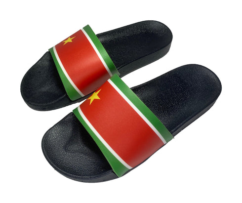 Guadeloupe Slide Sandals - CaribeHeart Guadeloupe