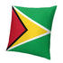 Guyana Flag Throw Pillow - CaribeHeart Guyana