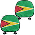 Guyana Headrest Cover - CaribeHeart Guyana