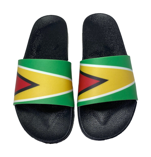Guyana Slide Sandals - CaribeHeart Guyana