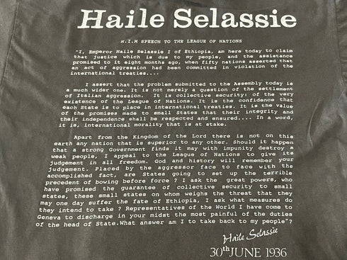 Haile Selassie I - H.I.M. Tee - Men's Sz XL - CaribeHeart Vintage