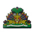 Haiti Coat Of Arms Shoe Charm - CaribeHeart Haiti