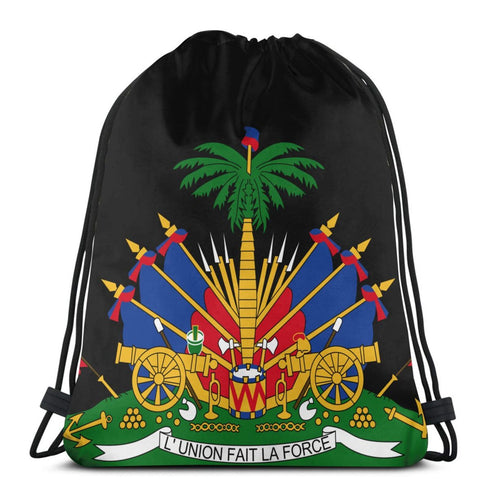 Haiti Drawstring Bag - CaribeHeart Haiti