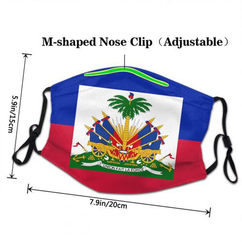 Haiti Face Covering - CaribeHeart Haiti
