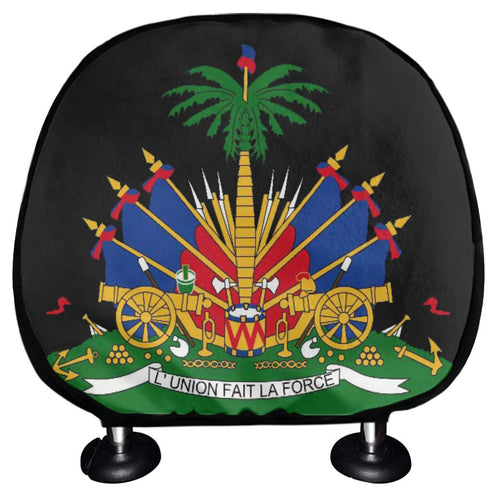 Haiti Headrest Cover - CaribeHeart Haiti
