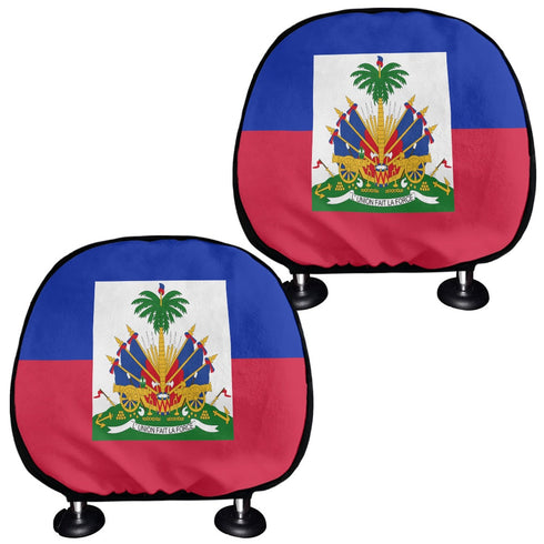 Haiti Headrest Cover - CaribeHeart Haiti