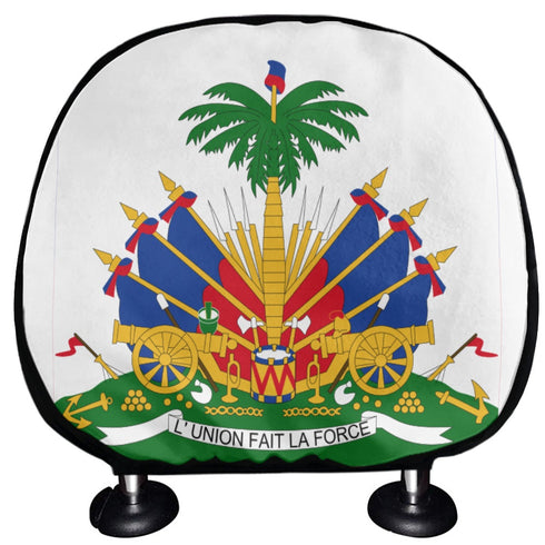 Haiti Headrest Cover - CaribeHeart Haiti