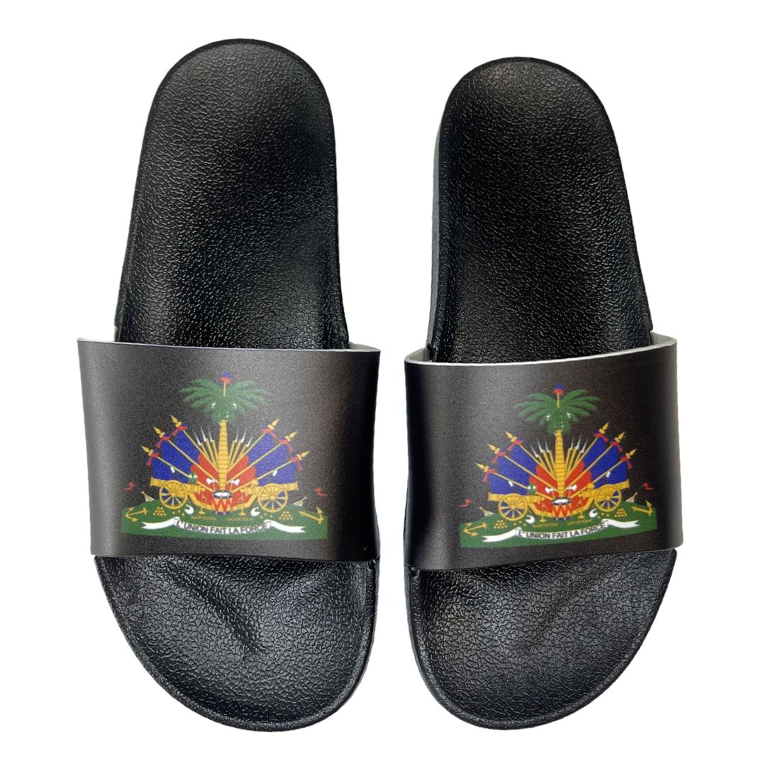 Haiti Slide Sandals | CaribeHeart display picture 2