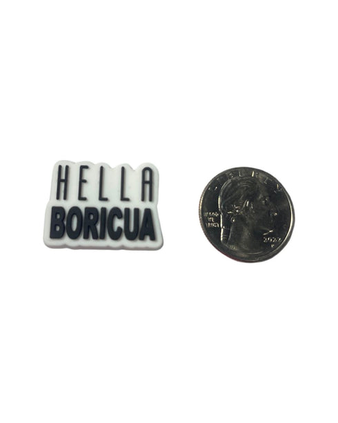 Hella Boricua Shoe Charm - CaribeHeart Puerto Rico