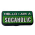 Hello I Am A Socaholic Shoe Charm - CaribeHeart CaribeHeart