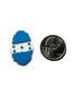 Honduras Finger Print Shoe Charm - CaribeHeart Honduras