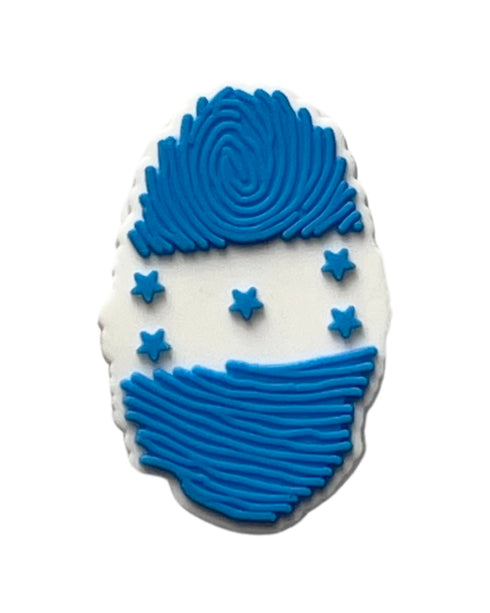 Honduras Finger Print Shoe Charm - CaribeHeart Honduras
