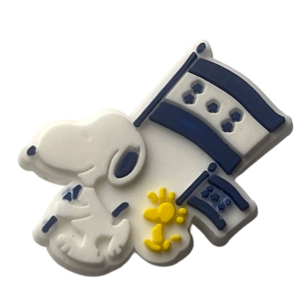 Honduras Flag - Snoopy & Woodstock Shoe Charm - CaribeHeart Honduras