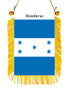 Honduras Rearview Mirror Flag - CaribeHeart Honduras