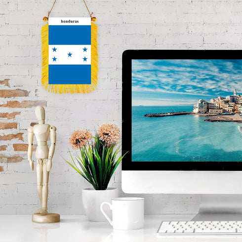 Honduras Rearview Mirror Flag - CaribeHeart Honduras