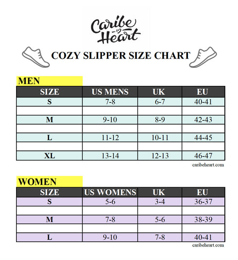 Jamaica Cozy Slippers - CaribeHeart Jamaica