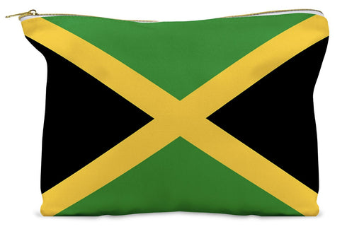 Jamaica Make-Up Cosmetic Pouch - CaribeHeart Jamaica