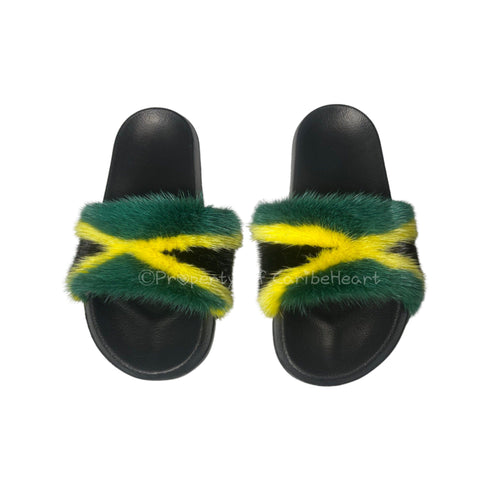 Jamaica Mink Slipper - CaribeHeart Jamaica